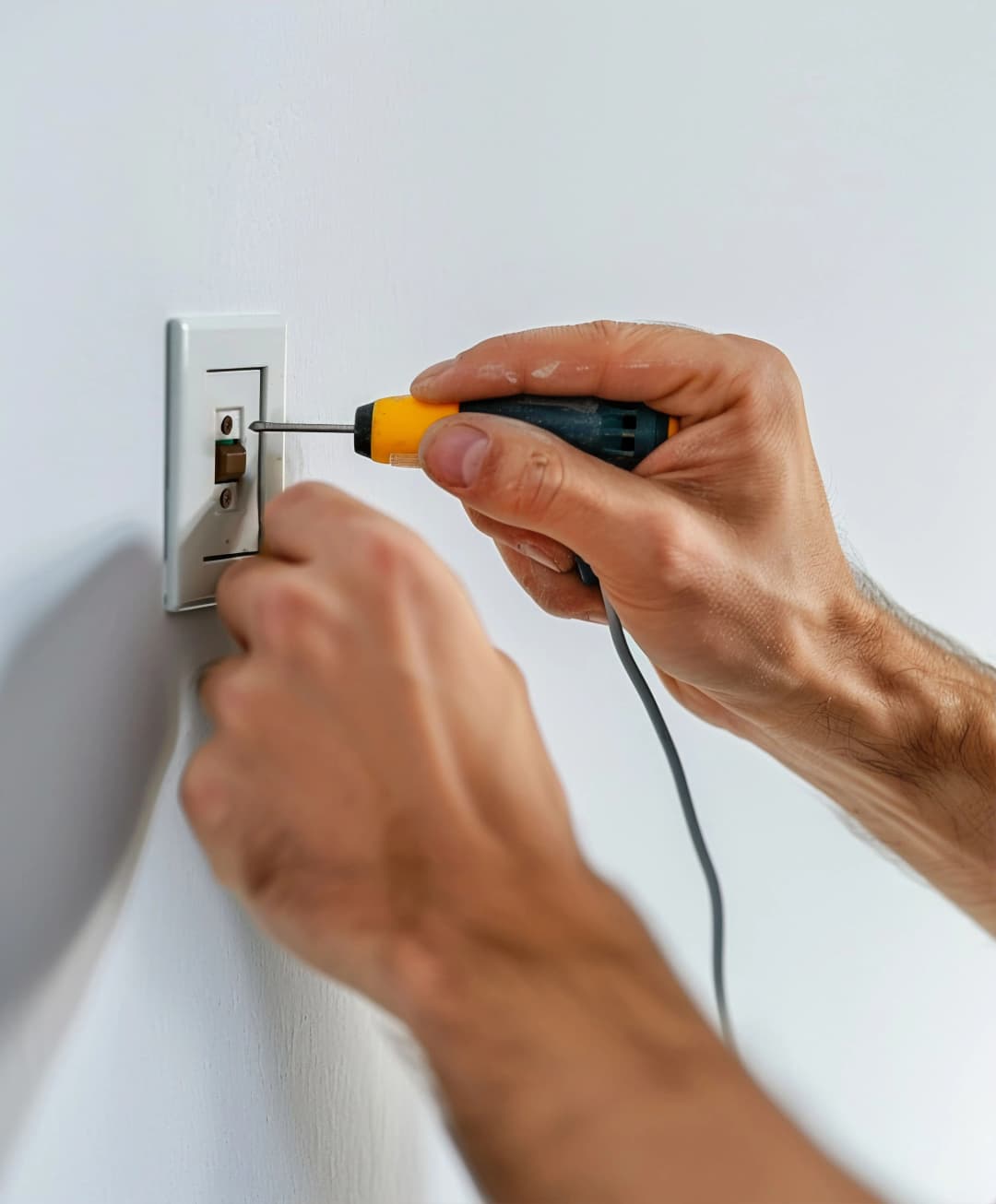 Projet: Installation de prises et interrupteurs à Cannes à Travaux rapides et soignés dans espace coworking