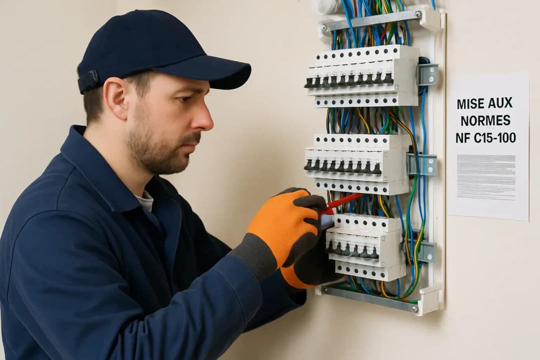 Mise aux normes électrique à Cannes